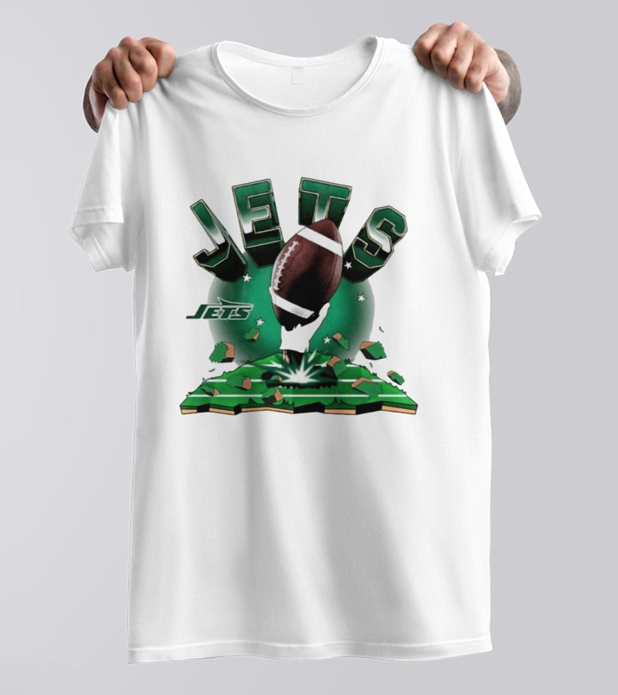 New York Jets Football Explode 2026 Clubhouse T-Shirt