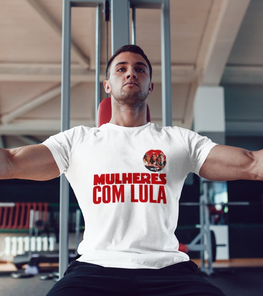 Mulheres Com Lula Olívia Santana T-Shirt
