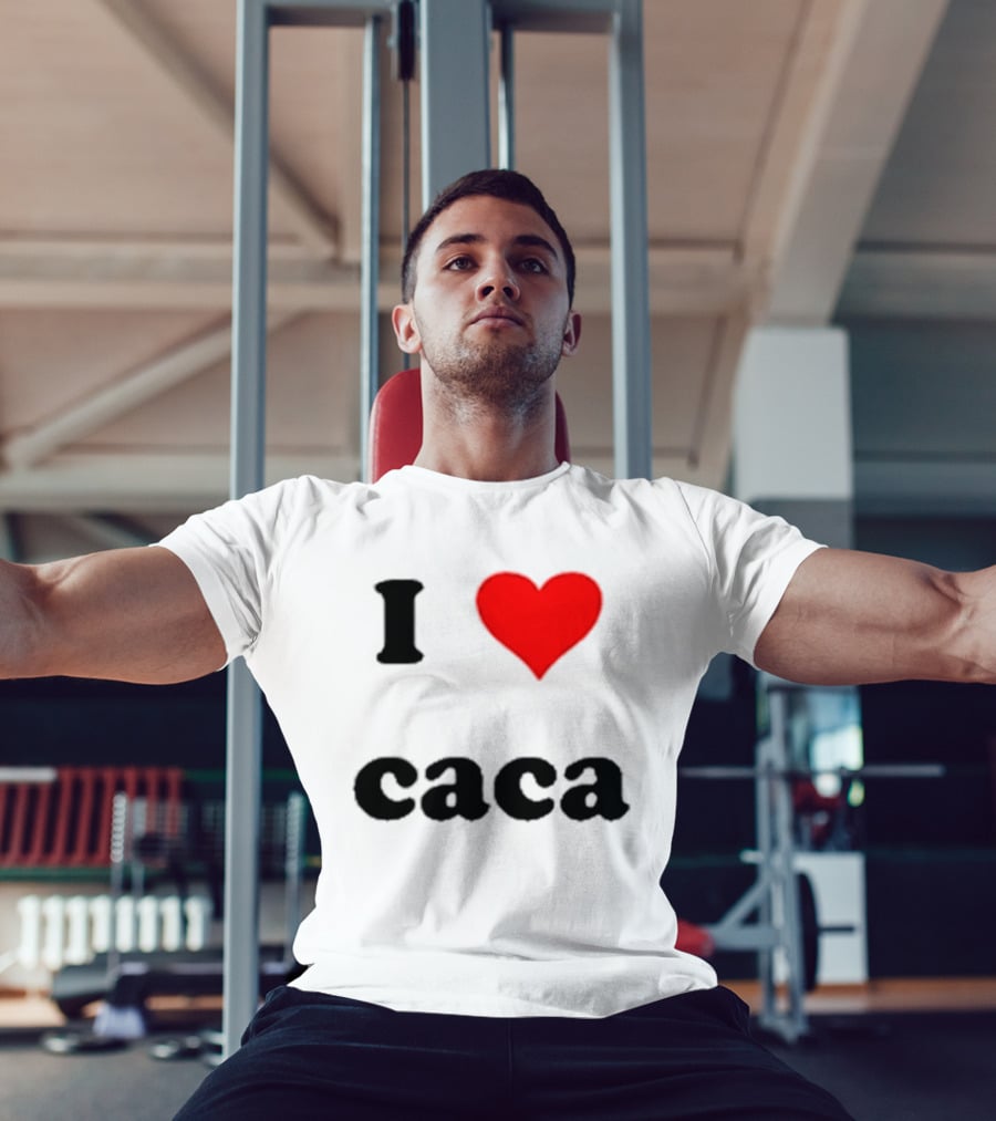 I Love Caca Original Classic Fun Playful T-Shirt