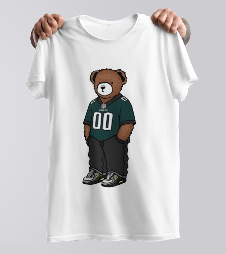 Philadelphia Eagles Teddy Bear London Games 2026 T-Shirt