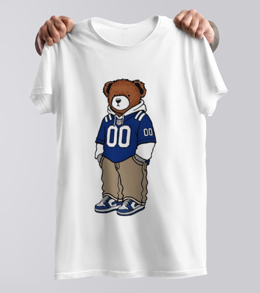 Indianapolis Colts Teddy Bears NFL London Games 2026 T-Shirt