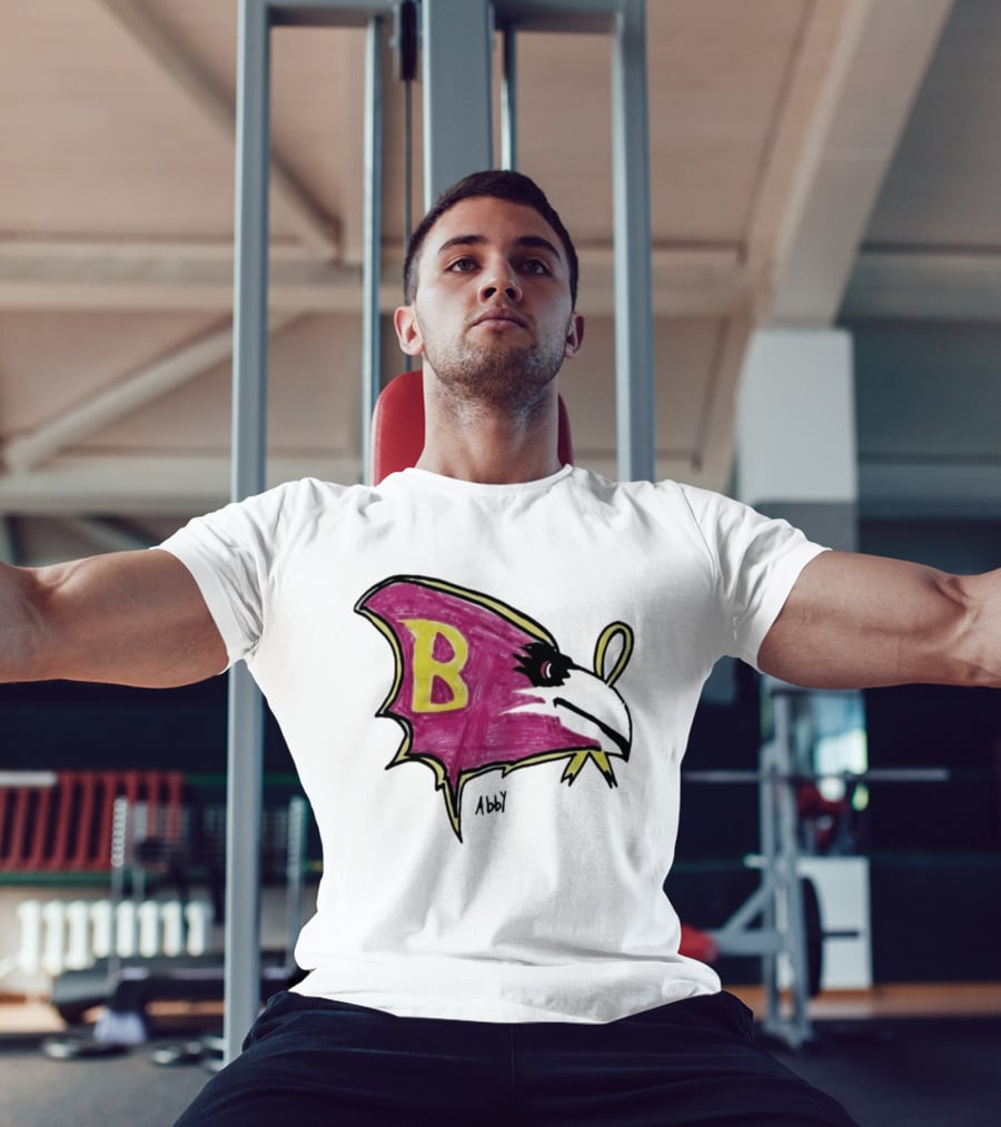 Ravens B Logo Child Drawing By Abiy T-Shirt