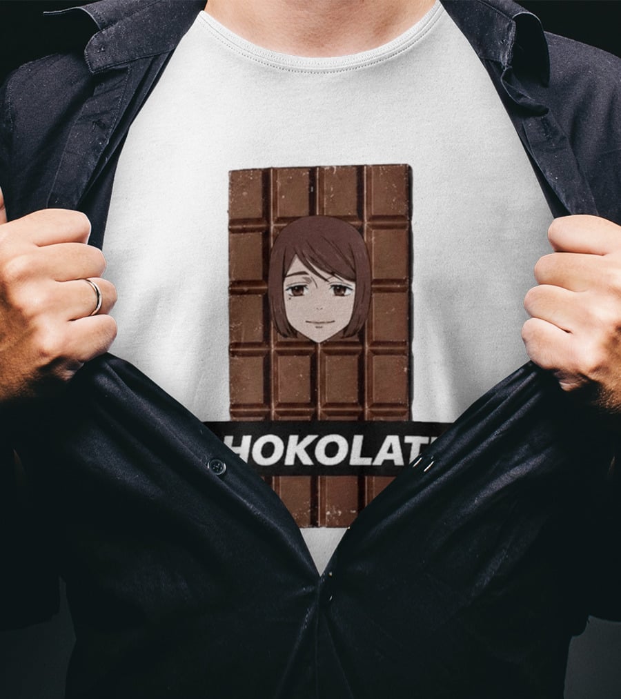 Shoko Ieiri Shokolate Jujutsu Kaisen Chocolate Bar T-Shirt