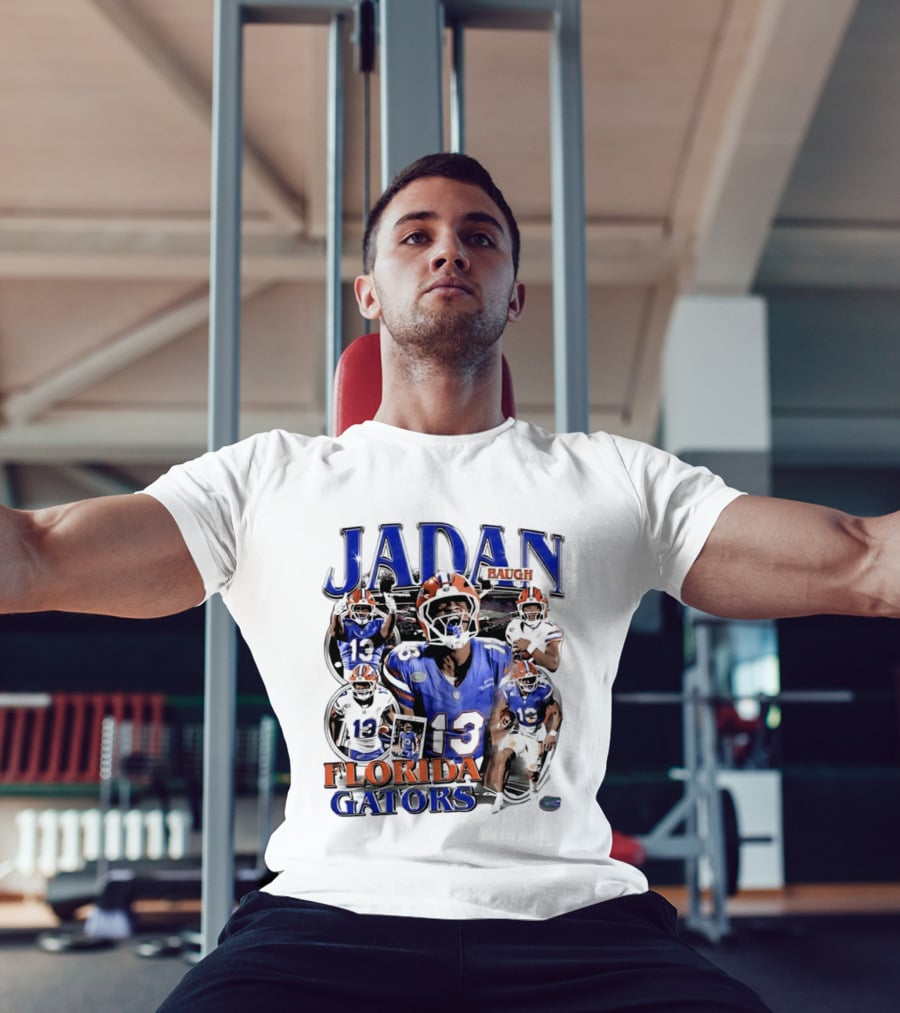 Jadan Baugh Florida Gators 2026 NCAA Football 90s Bootleg T-Shirt