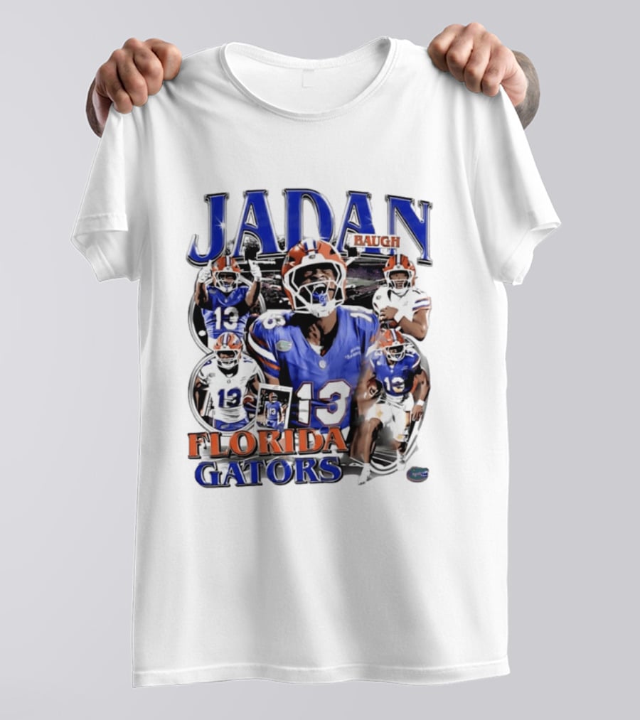 Jadan Baugh Florida Gators 2026 NCAA Football 90s Bootleg T-Shirt
