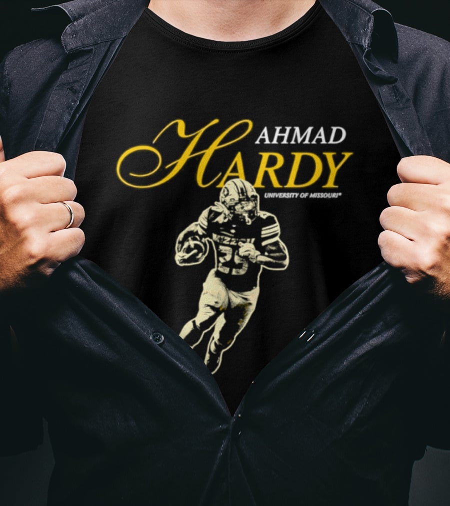 Ahmad Hardy University Of Missouri Football Player NCAA Legacy T-Shirt
