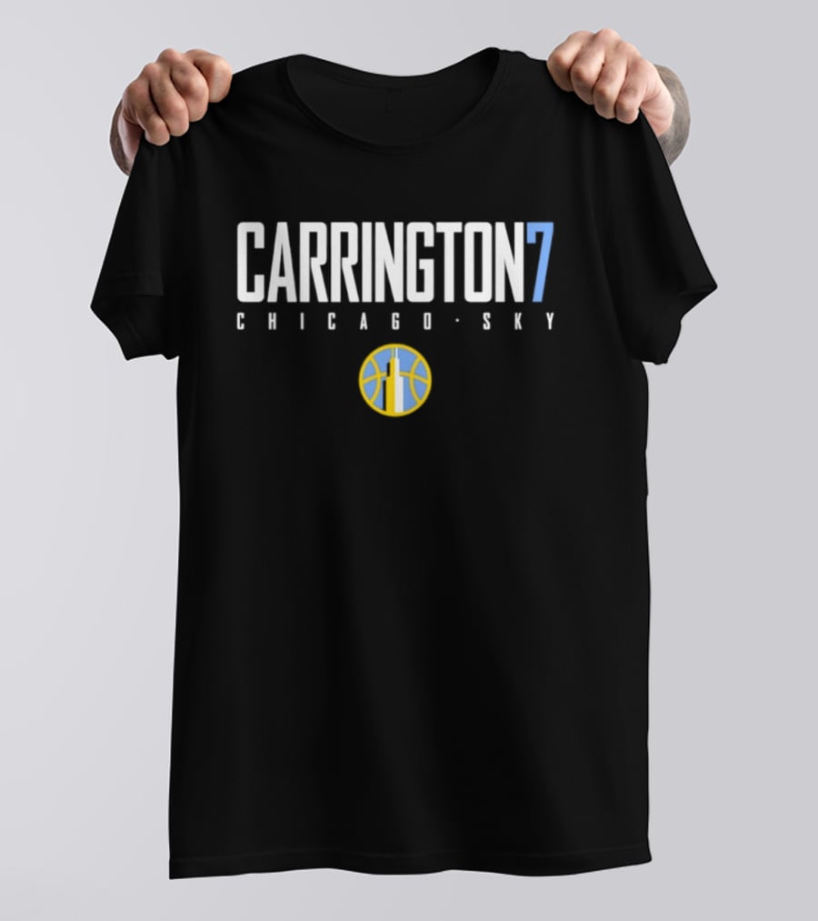 Carrington 7 Chicago Sky WNBA T-Shirt