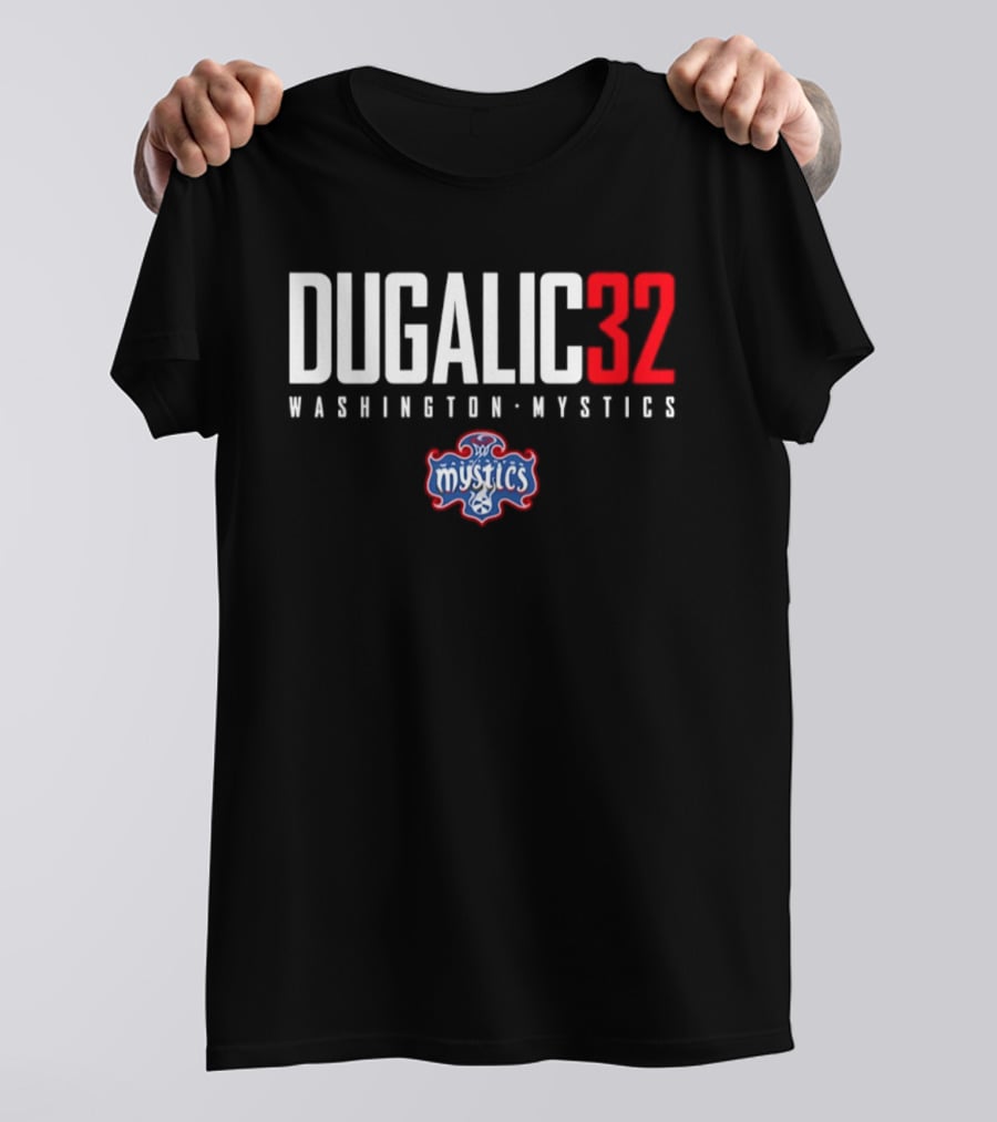 Angela Dugalic 32 Washington Mystics Mystics Basketball T-Shirt