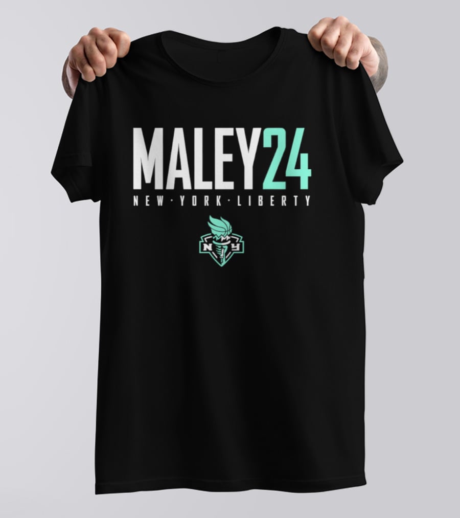 Anneli Maley 24 New York Liberty WNBA T-Shirt