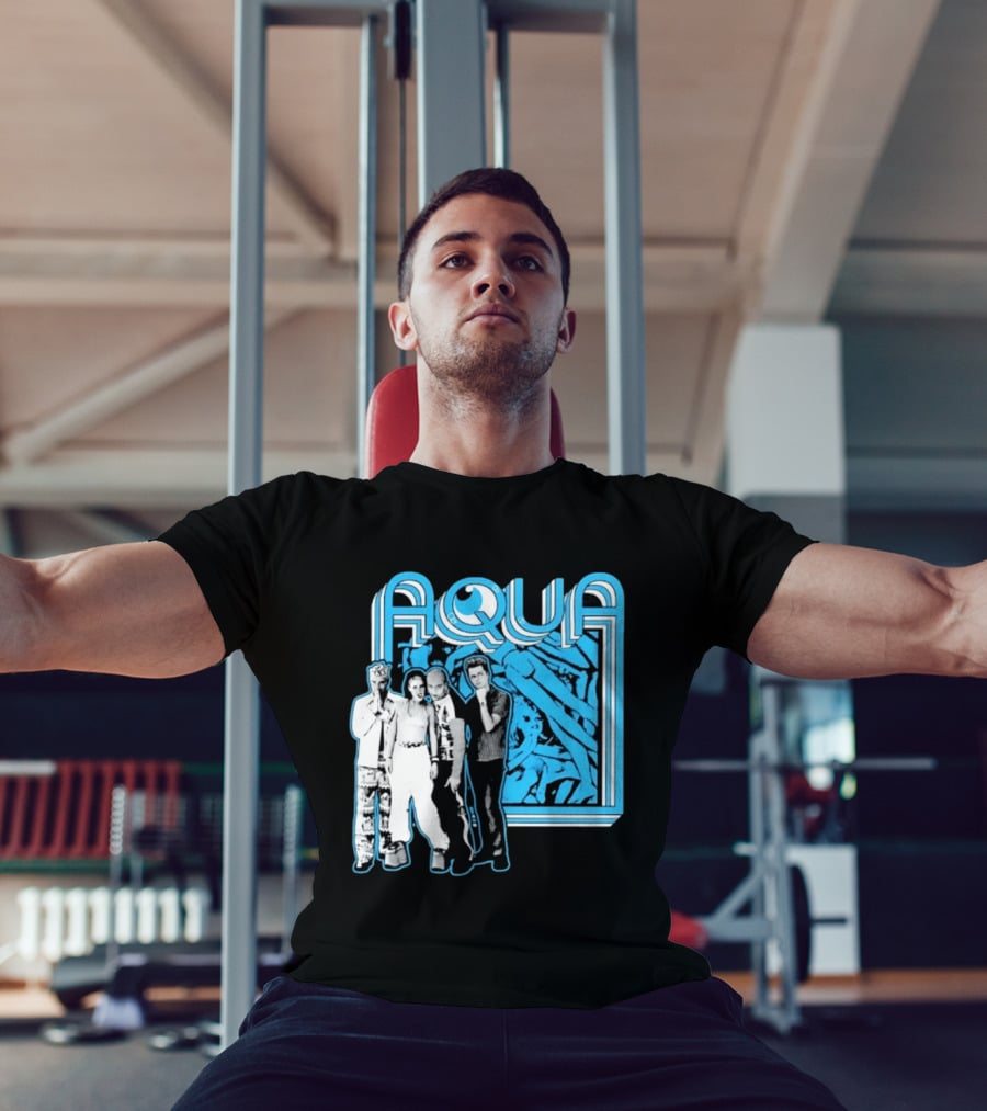 Aqua Band Members Barbie Girl 90s Pop Music Nostalgia T-Shirt