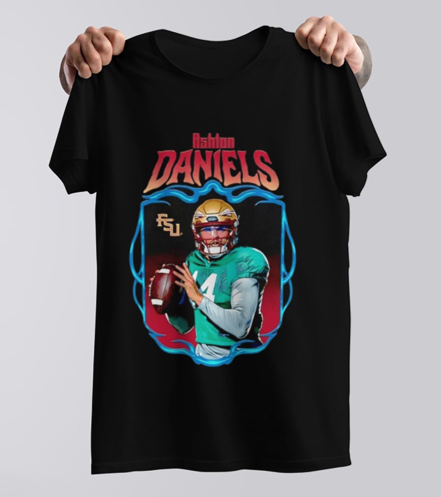 Ashton Daniels FSU Florida State Seminoles Football NCAA T-Shirt