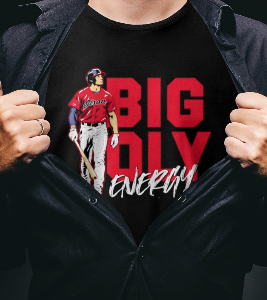 Atlanta Braves Matt Olson Big Oly Energy T-Shirt