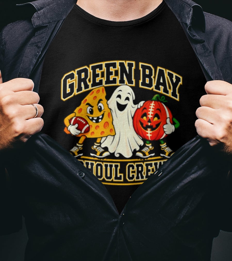 Green Bay Packers Ghoul Crew Ghost Halloween 2026 T-Shirt