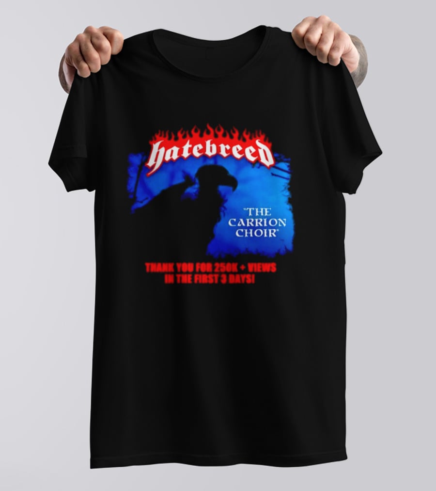 Hatebreed The Carrion Choir Metal Hardcore Album T-Shirt