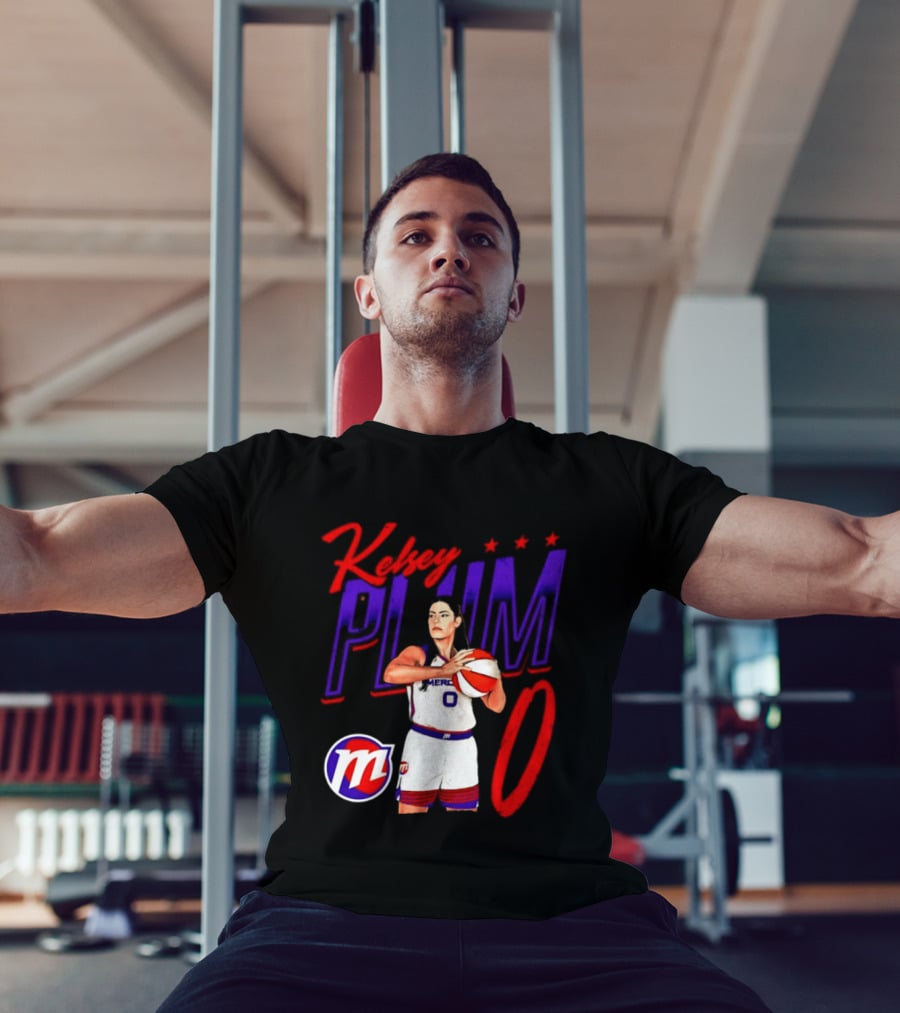 Kelsey Plum 0 Mercury WNBA Basketball Player T-Shirt