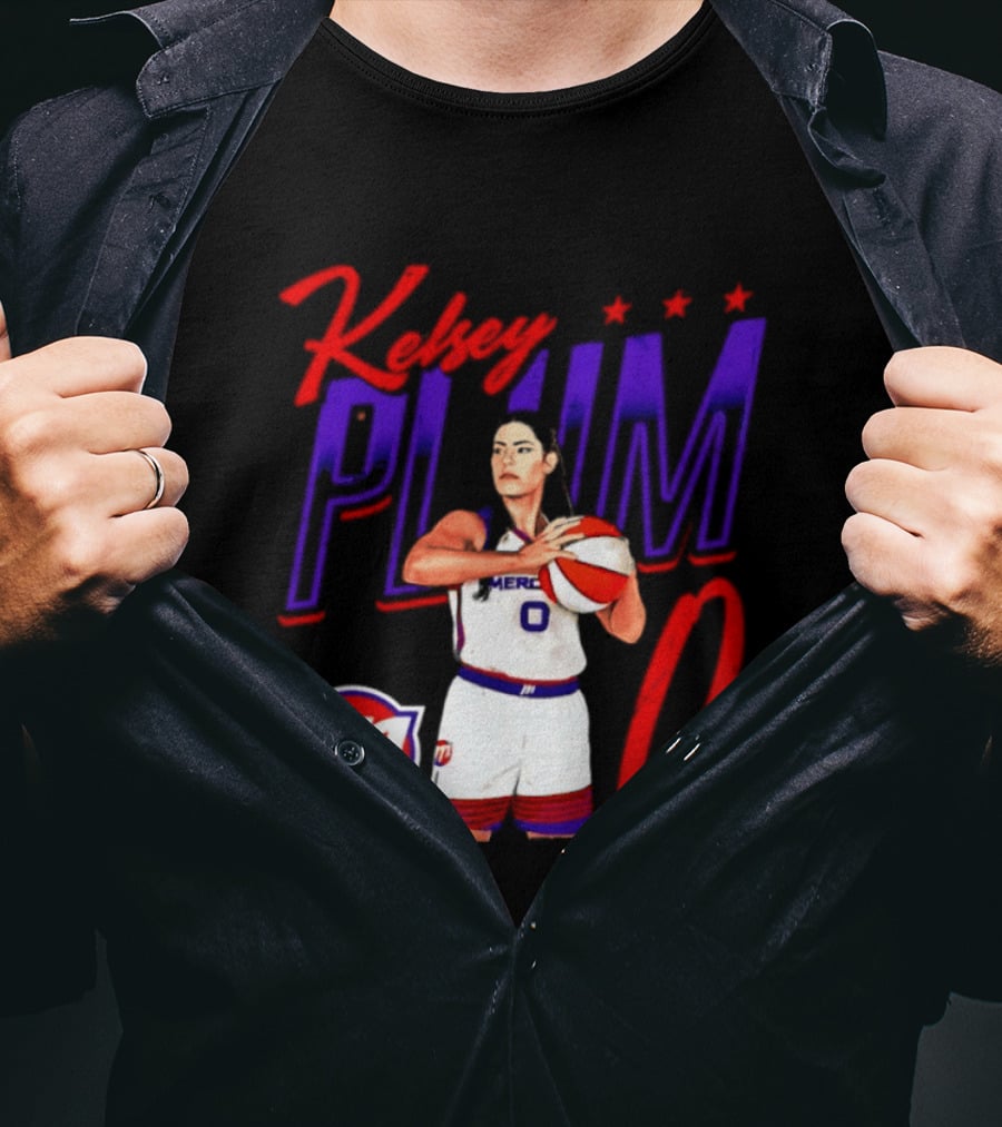 Kelsey Plum 0 Mercury WNBA Basketball Player T-Shirt
