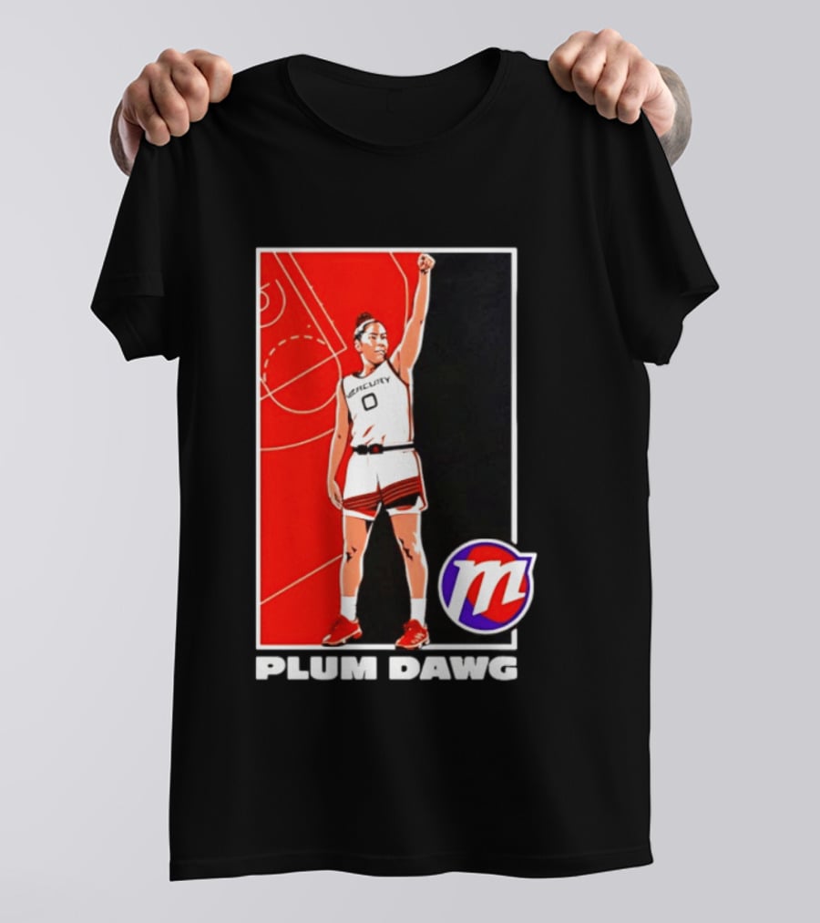 Kelsey Plum Phoenix Mercury 2026 WNBA Plum Dawg T-Shirt