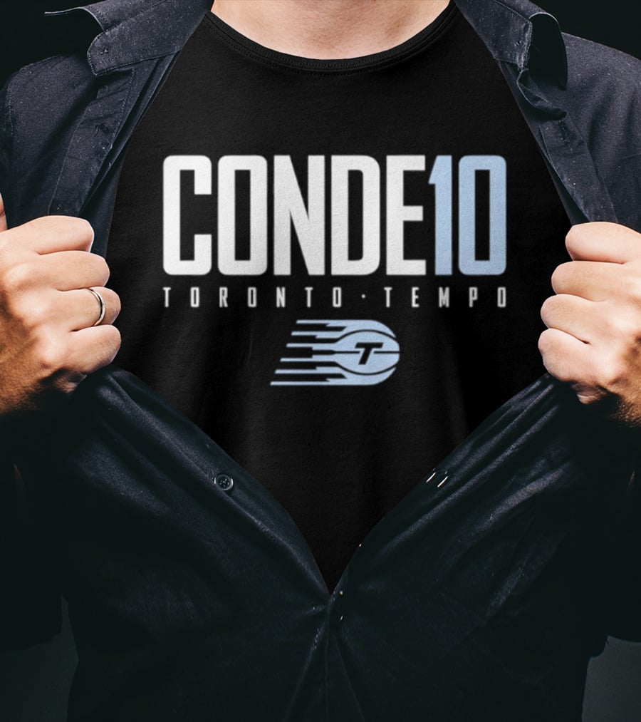 Conde 10 Toronto Tempo WNBA T-Shirt