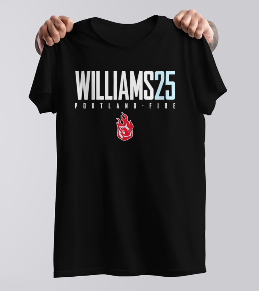 Williams 25 Portland Fire Iconic Blend T-Shirt