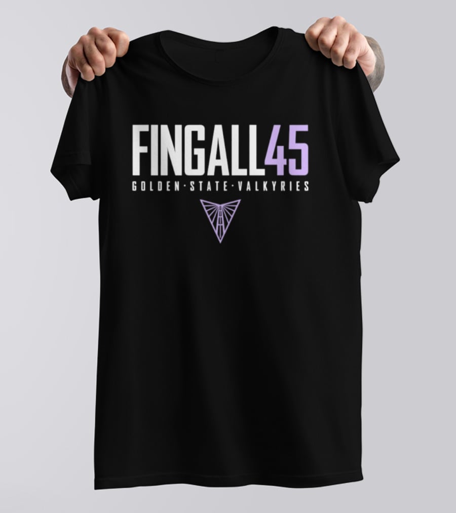 Nadia Fingall 45 Golden State Valkyries WNBA T-Shirt