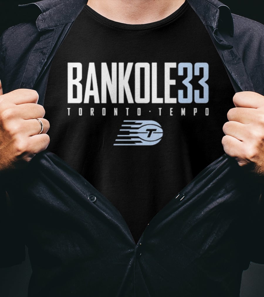 BANKOLE 33 Toronto Tempo Symbol WNBA T-Shirt