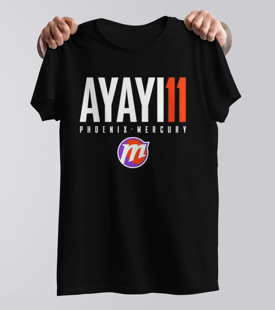 Phoenix Mercury Ayayi 11 WNBA Player Jersey T-Shirt