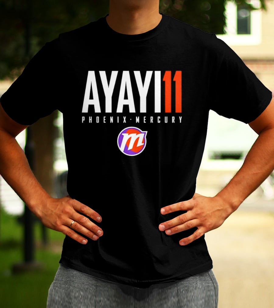 Phoenix Mercury Ayayi 11 WNBA Player Jersey T-Shirt