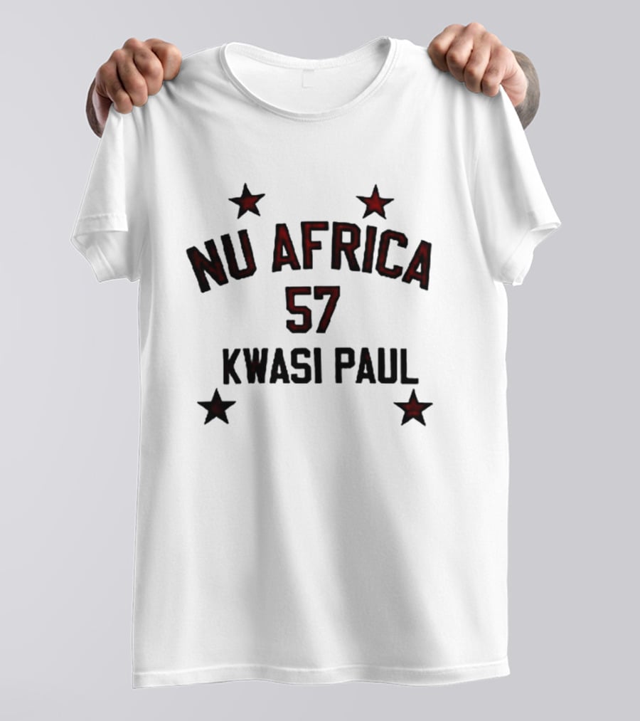 Nu Africa 57 Kwasi Paul Varsity T-Shirt