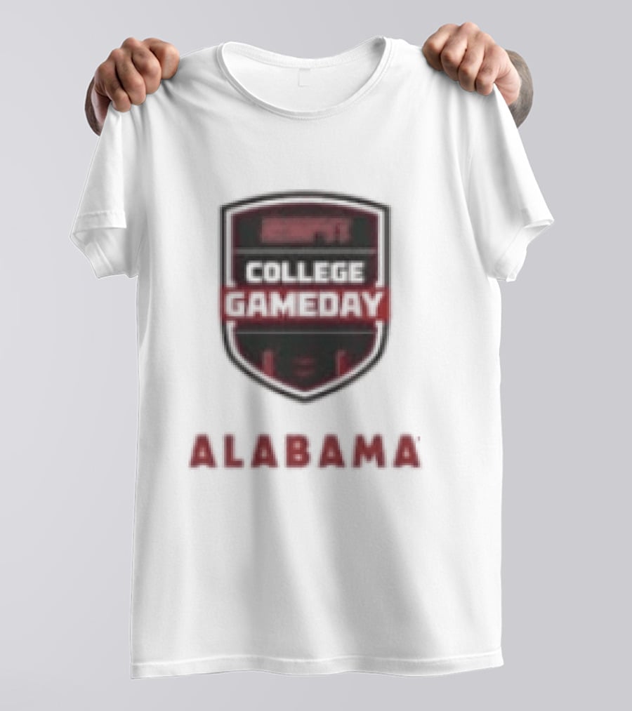 ESPN College GameDay Alabama Crimson Tide Stadium T-Shirt