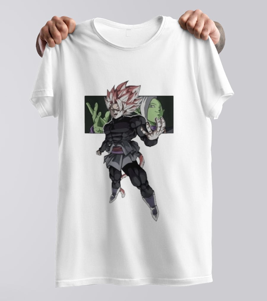 Goku Black Zamasu Fusion Dragon Ball Super Anime Villain Transformation T-Shirt