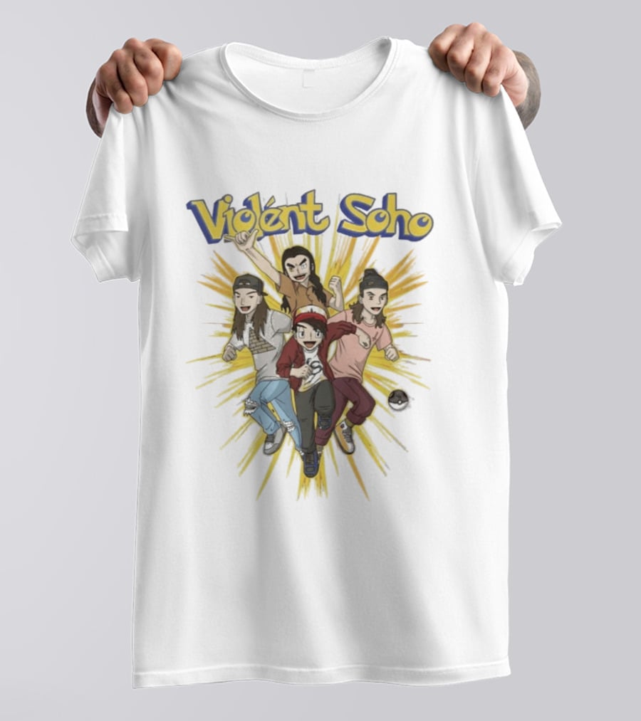 Violent Soho Band Anime T-Shirt