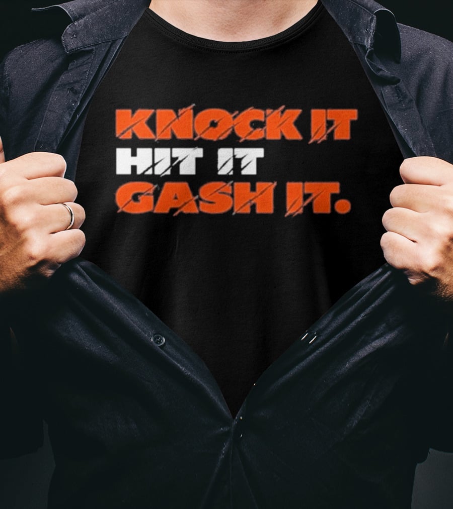 Chicago Bears Knock It Hit It Gash It T-Shirt