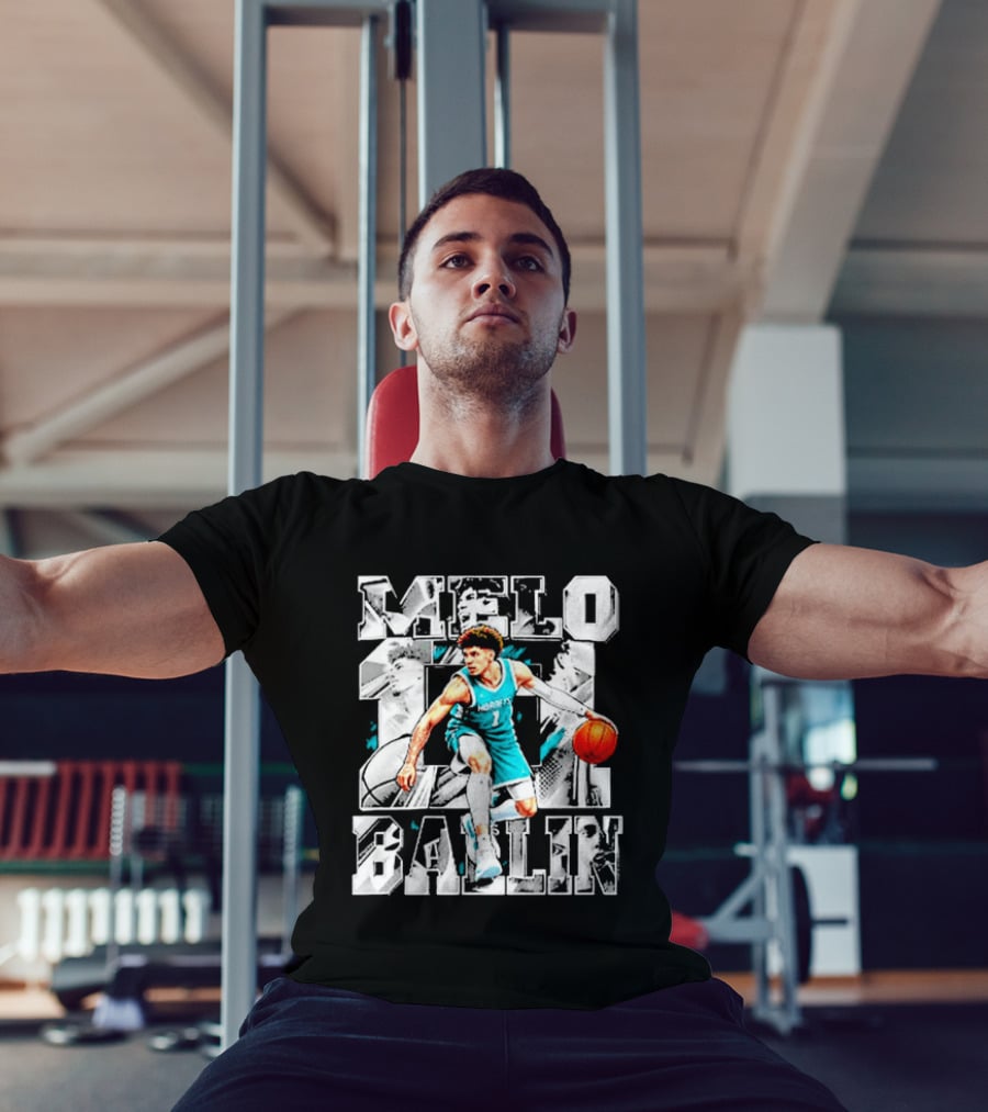 Classic LaMelo Ball Melo TEA Ballin Charlotte Hornets Bootleg Rap T-Shirt