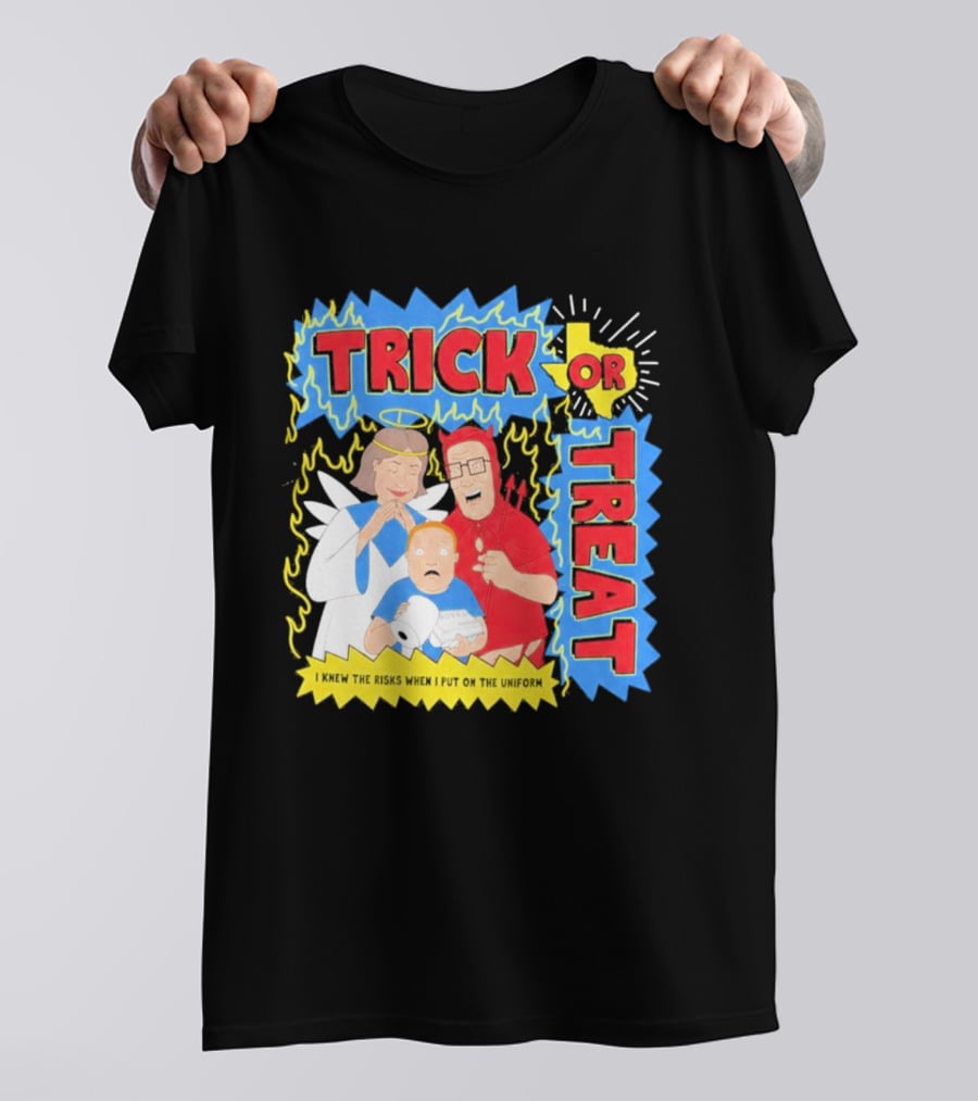 Trick Or Treat Hank Hill Halloween 2026 T-Shirt