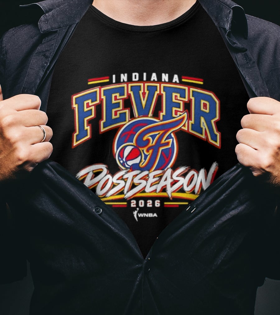 Indiana Fever WNBA Fever Postseason 2026 T-Shirt