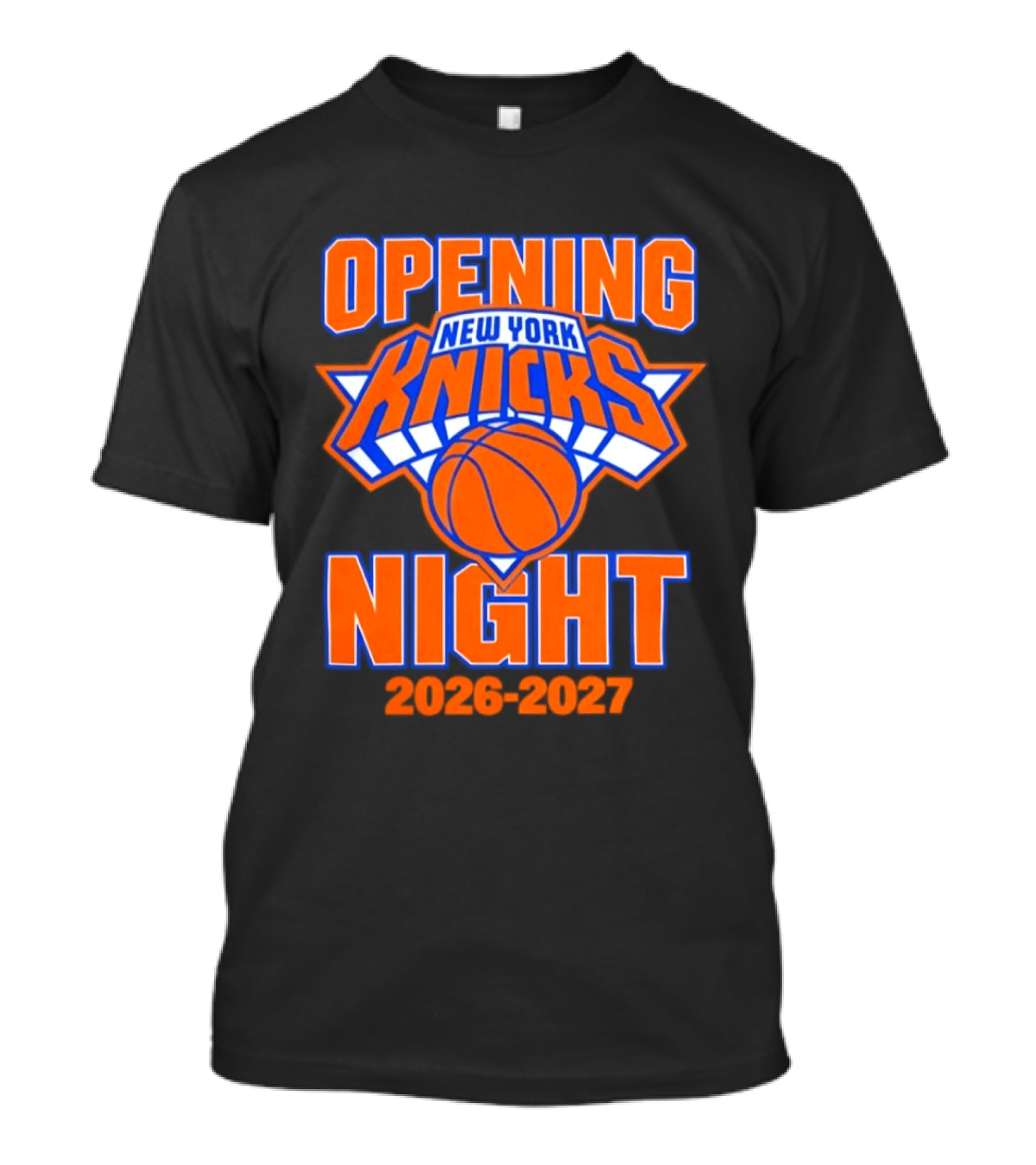 New York Knicks NBA 2026 2027 Opening Night T-Shirt