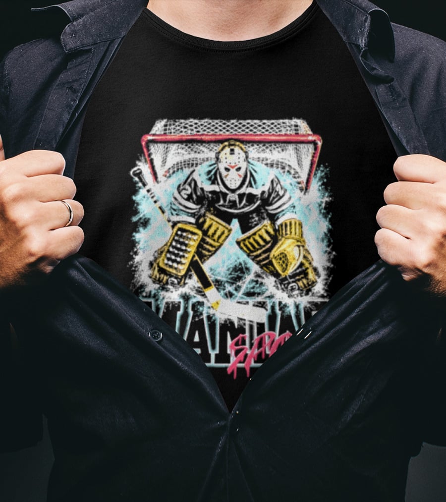 Jason Voorhees Maniac Sport 2026 Hockey Halloween T-Shirt