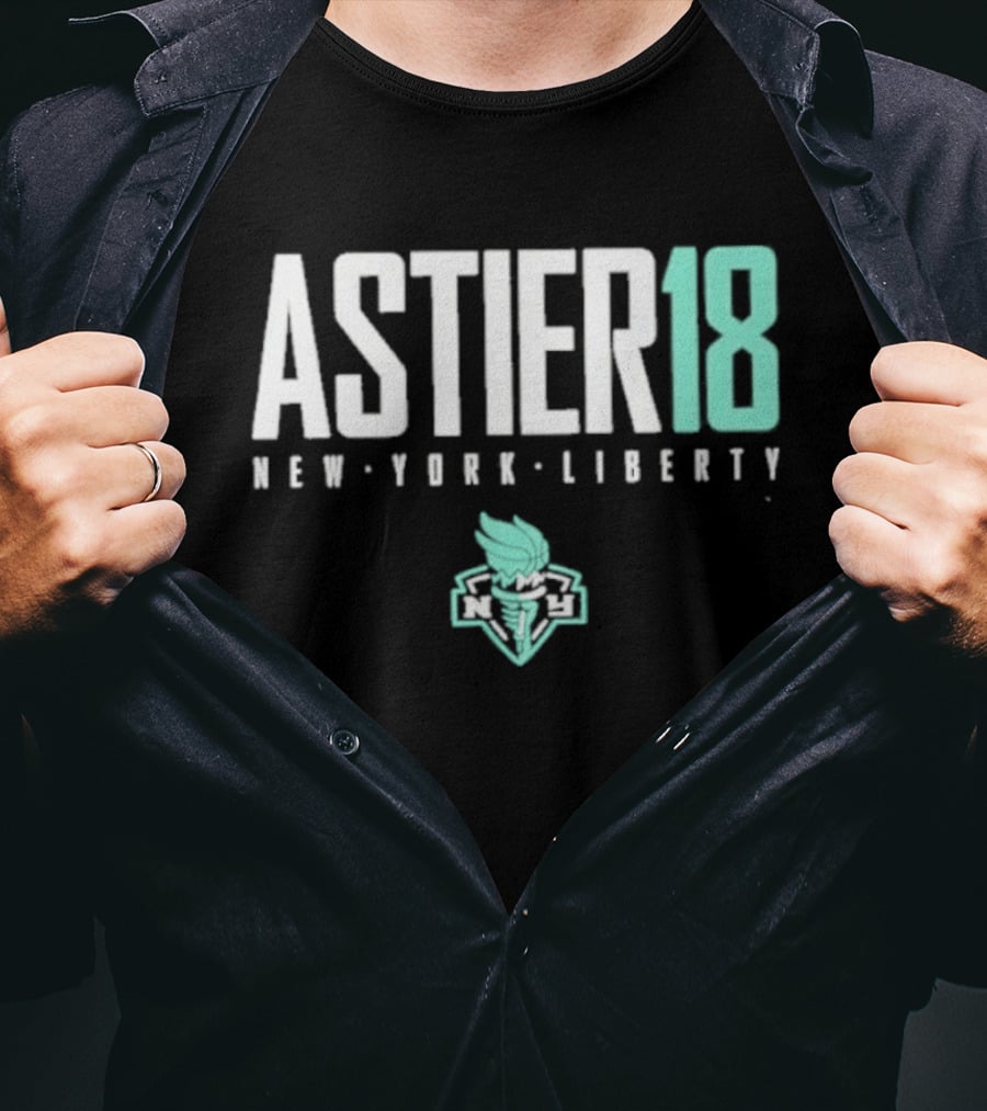Astier 18 New York Liberty WNBA T-Shirt
