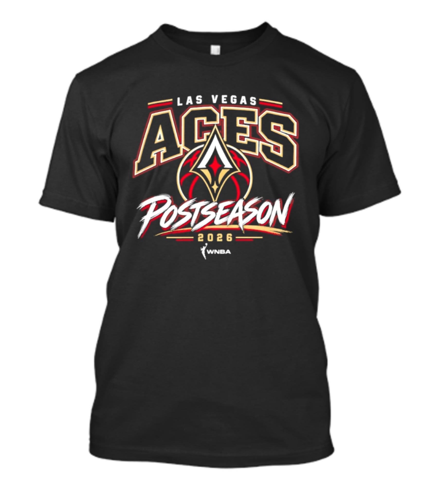 WNBA Las Vegas Aces Postseason 2026 T-Shirt