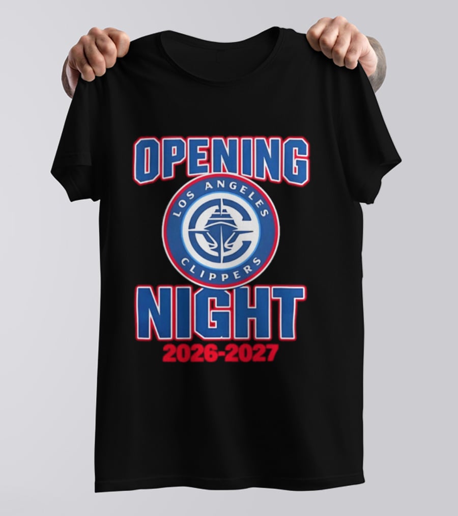 Los Angeles Clippers Opening Night 2026 2027 T-Shirt