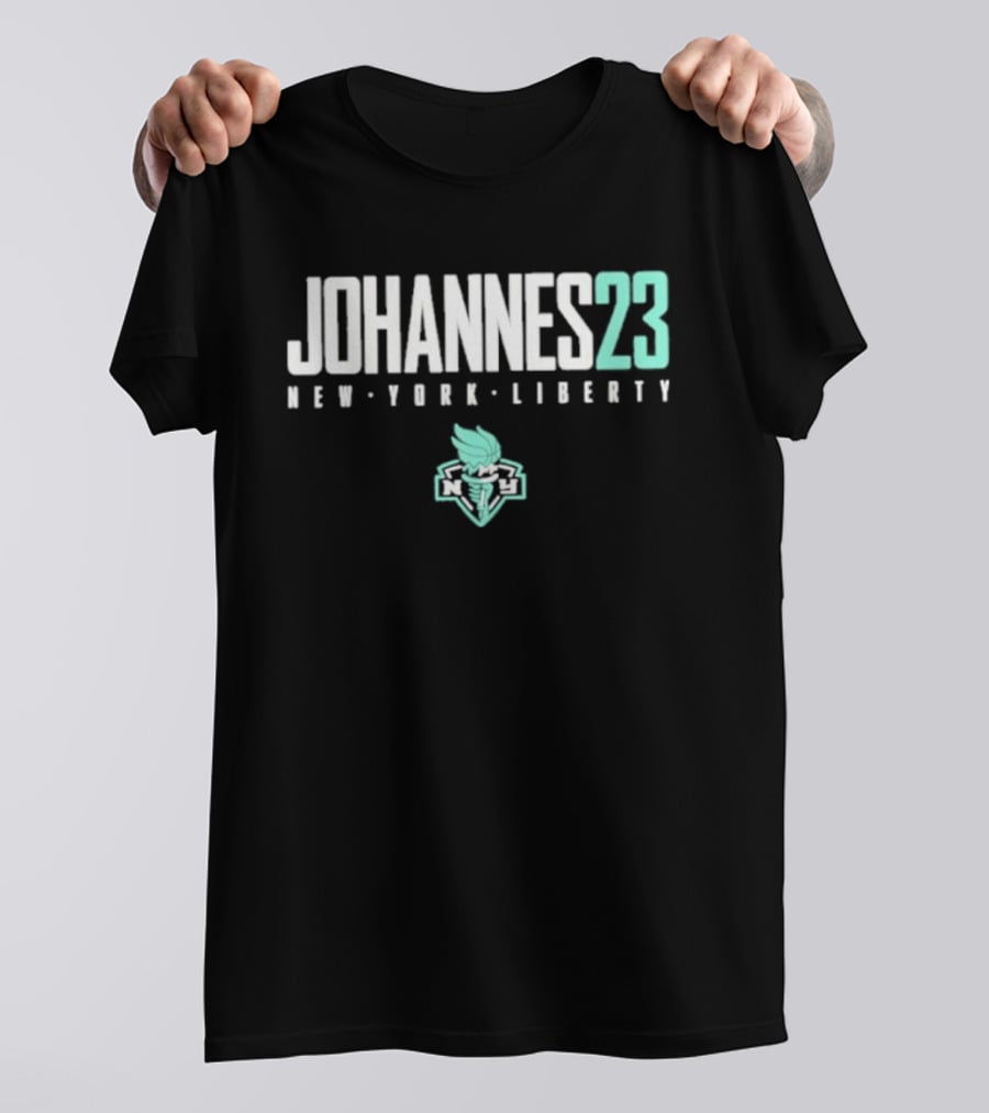 Marine Johannes 23 New York Liberty WNBA T-Shirt