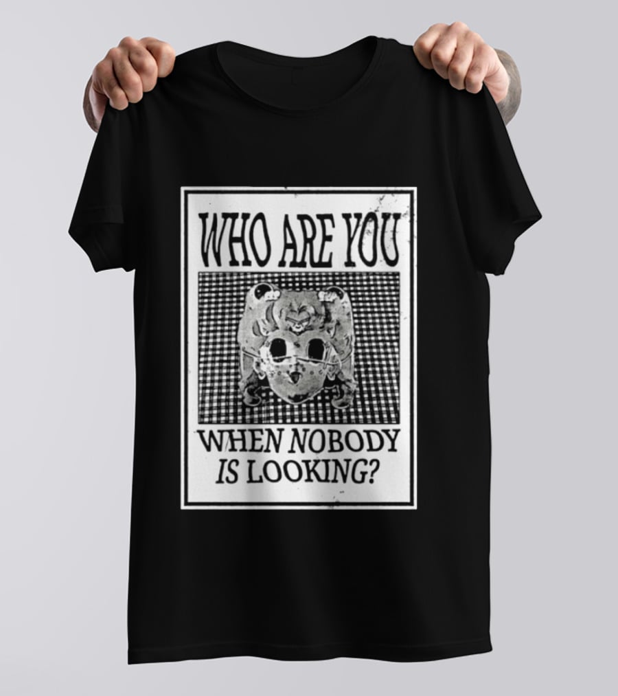 Sailor Moon Who Are You When Nobody Is Looking Anime T-Shirt