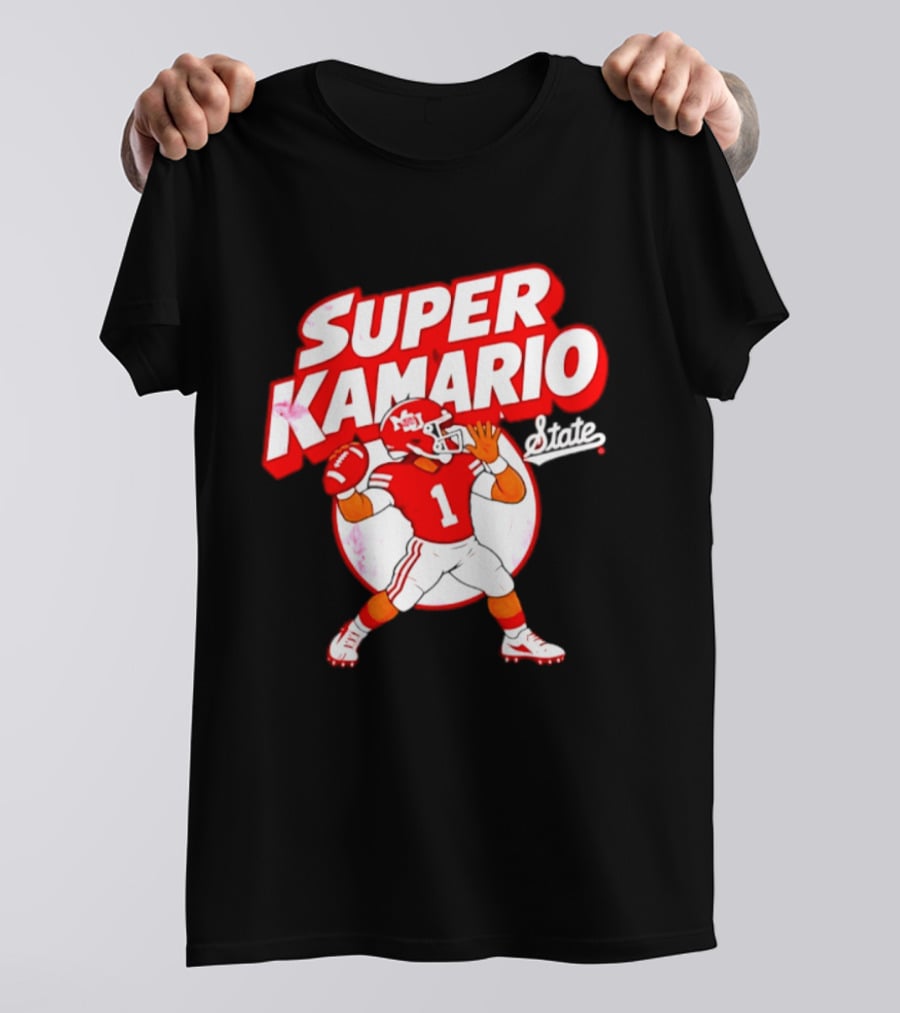 Super Kamario Mississippi State Bulldogs Football Player T-Shirt