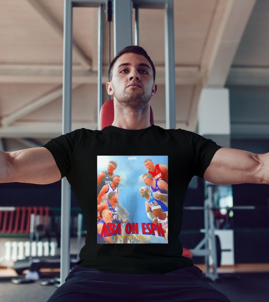 NBA On ESPN Brand New Season 2026 Opening Week Matchups T-Shirt