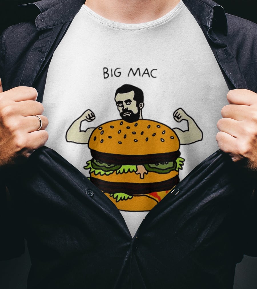 Big Mac Muscle Burger Mac DeMarco Meme T-Shirt