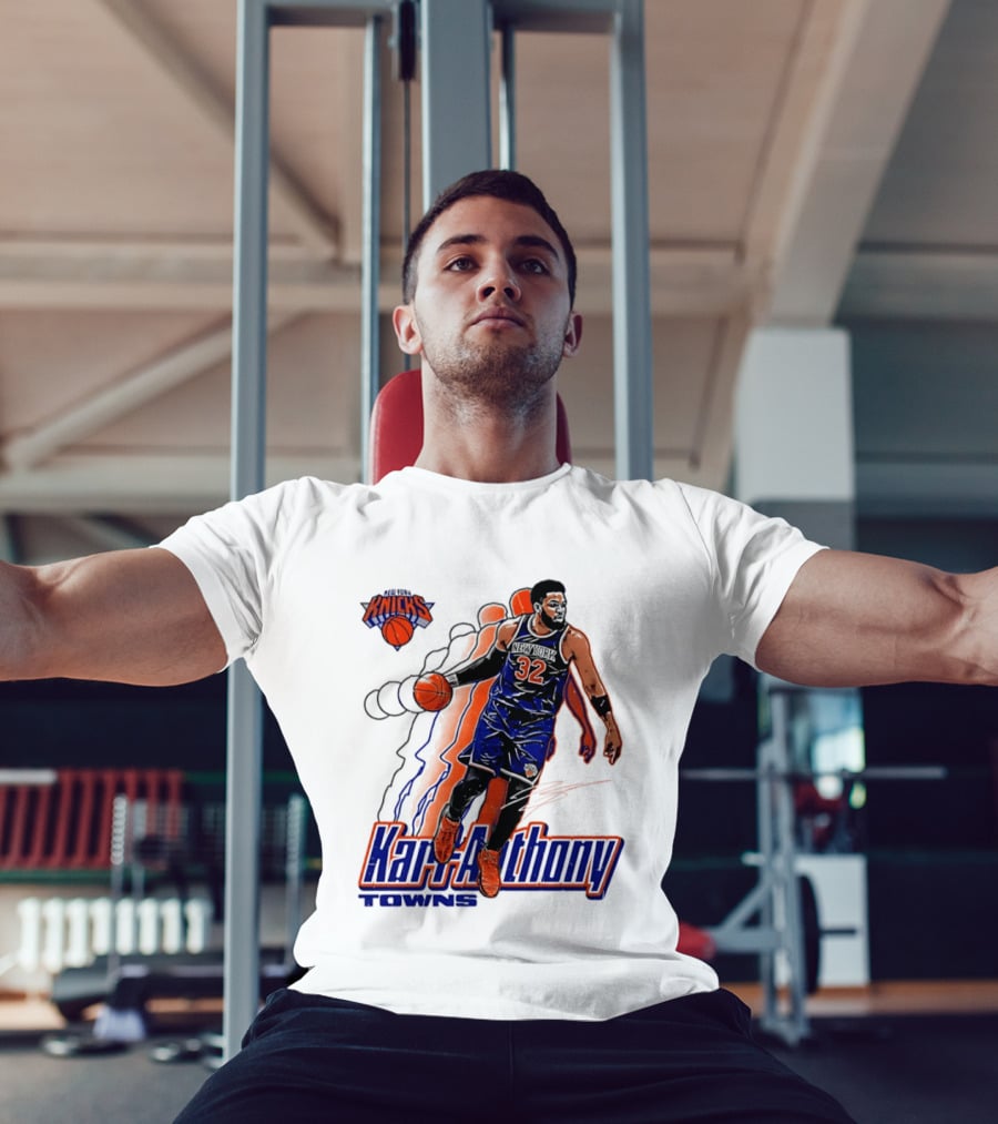 Karl Anthony Towns New York Knicks Basketball 32 T-Shirt
