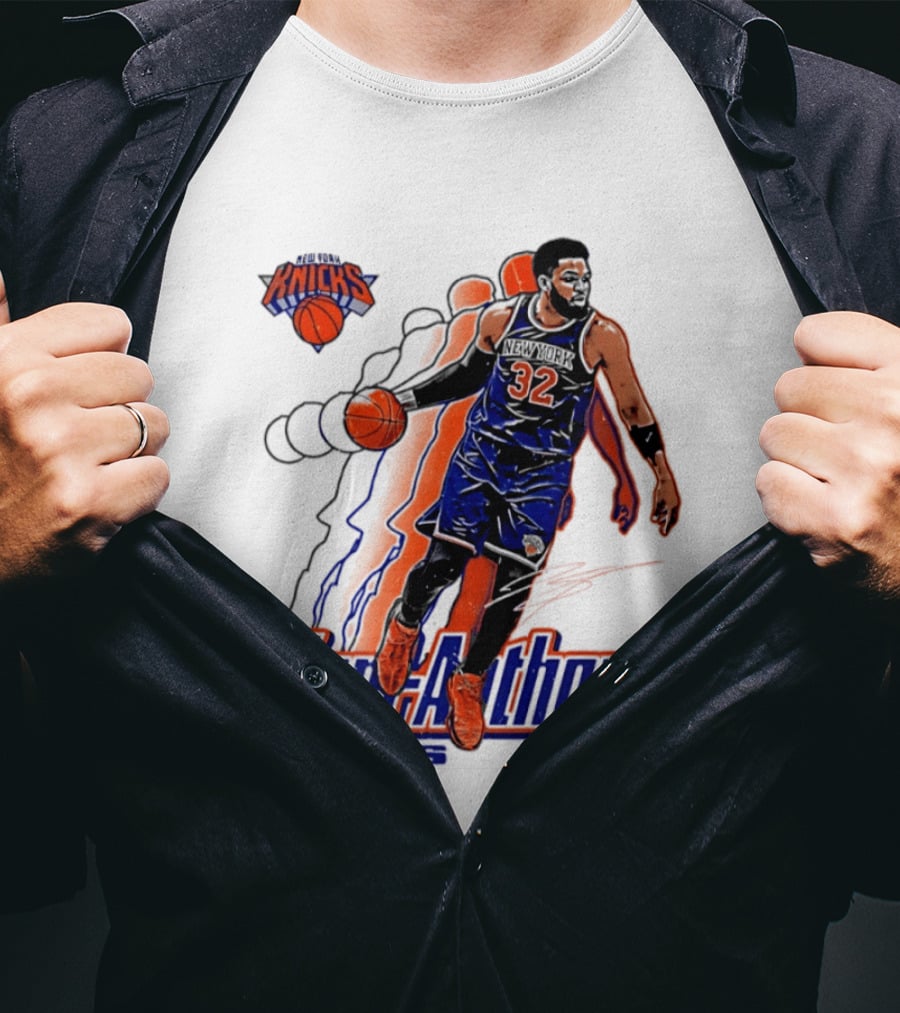 Karl Anthony Towns New York Knicks Basketball 32 T-Shirt