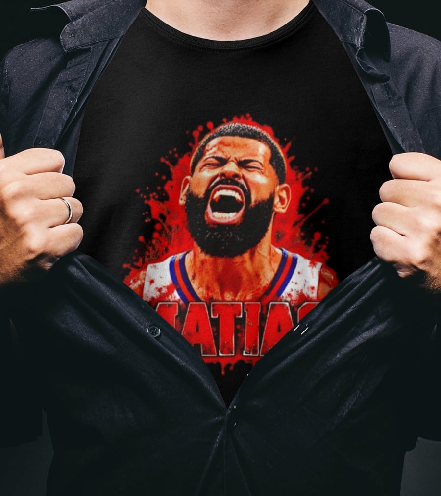 Matias Puerto Rican Basketball Cangrejeros Scream USA T-Shirt