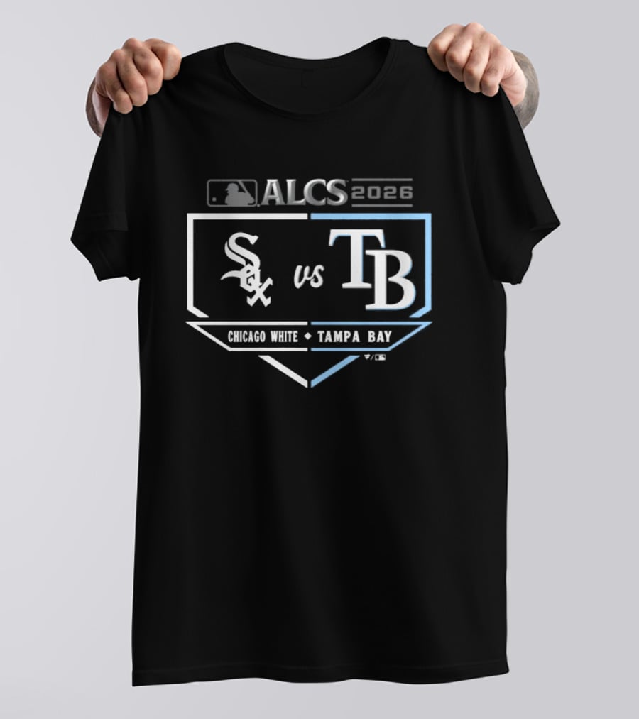 MLB 2026 ALCS Chicago White Sox Vs Tampa Bay Rays Matchup T-Shirt