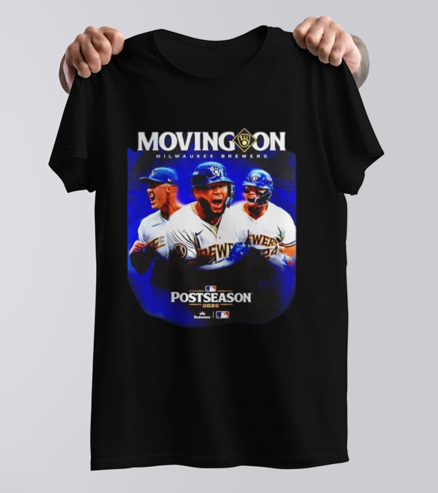 Moving On Milwaukee Brewers Postseason 2026 MLB Celebration T-Shirt